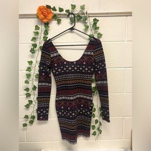 Forever 21 Print Bodycon Dress